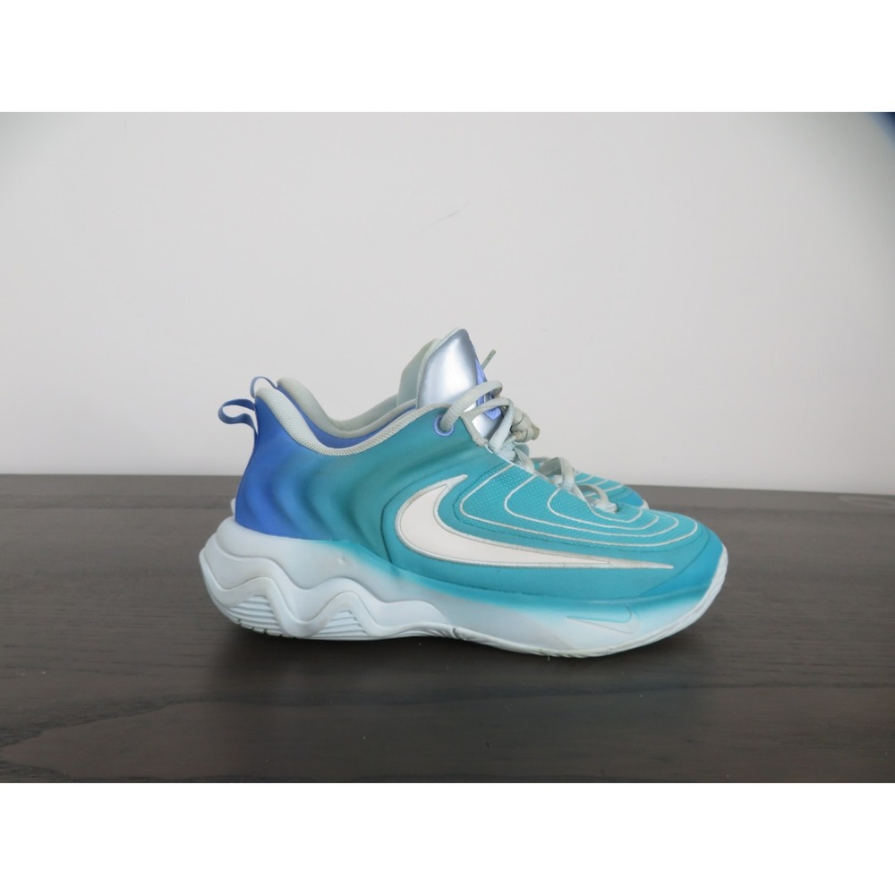 Nike Giannis Immortality 4 Shoes Youth 6Y Blue Basketball Sneakers FZ6734-300